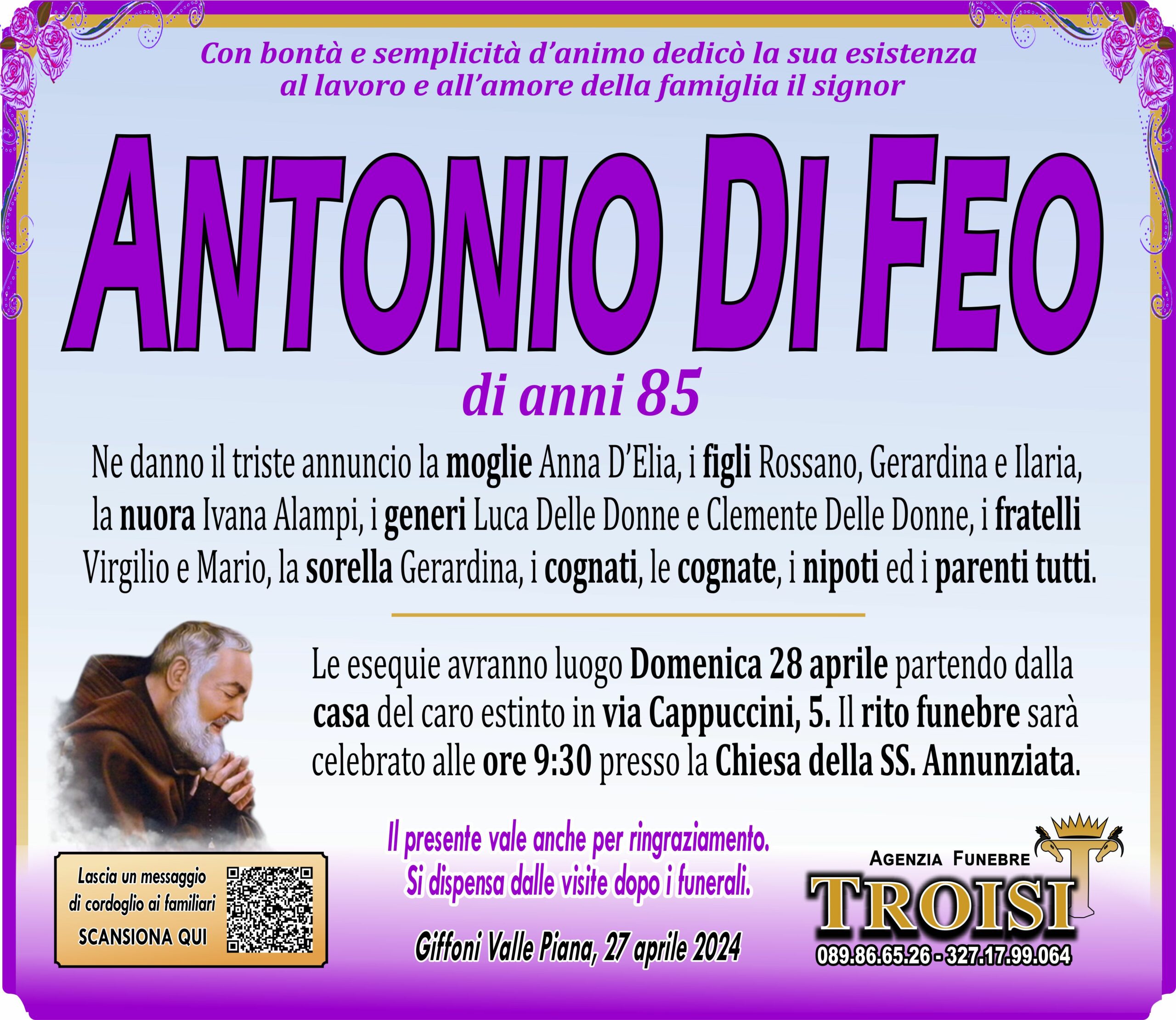ANTONIO DI FEO