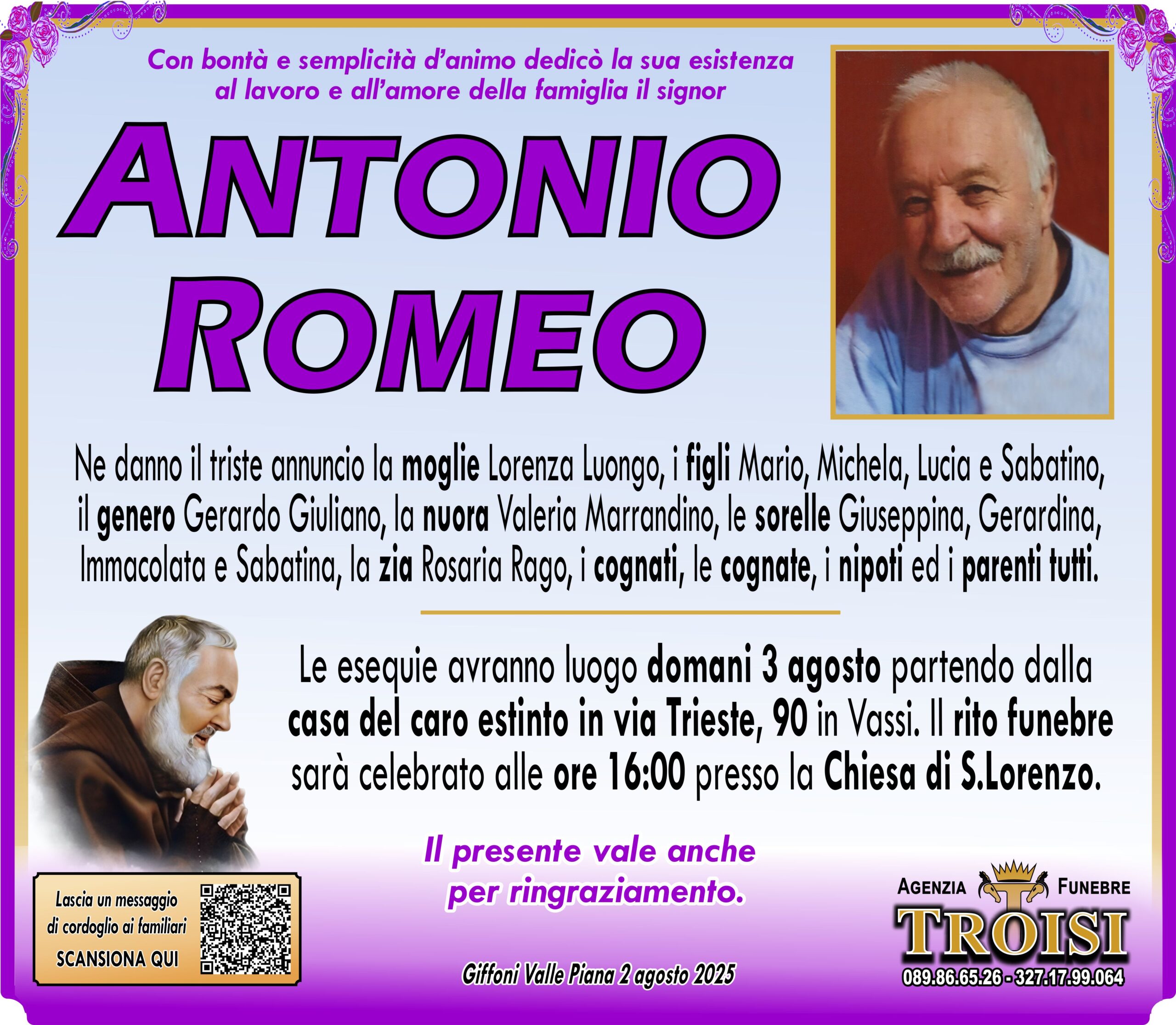 ANTONIO ROMEO
