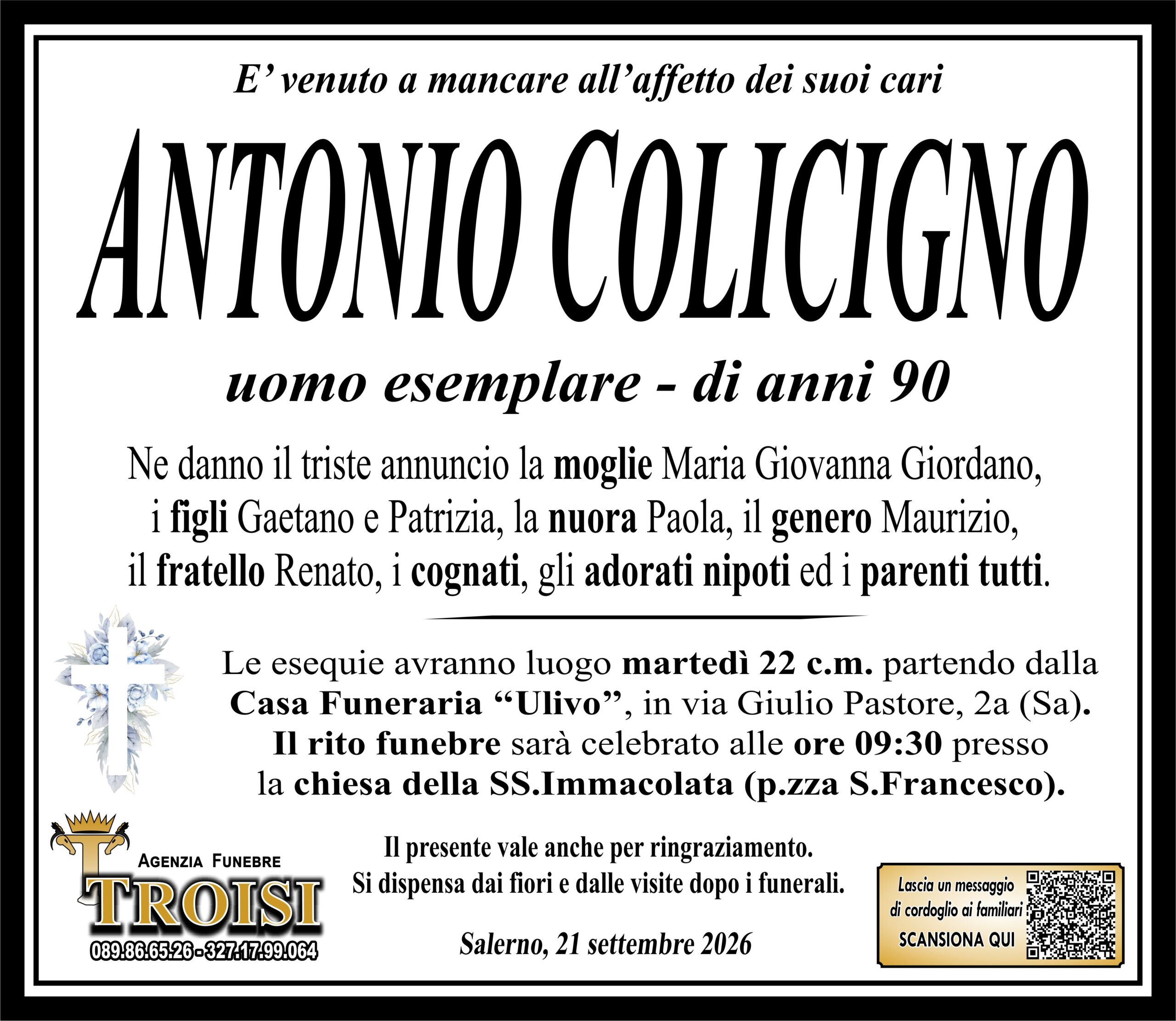 ANTONIO COLICIGNO