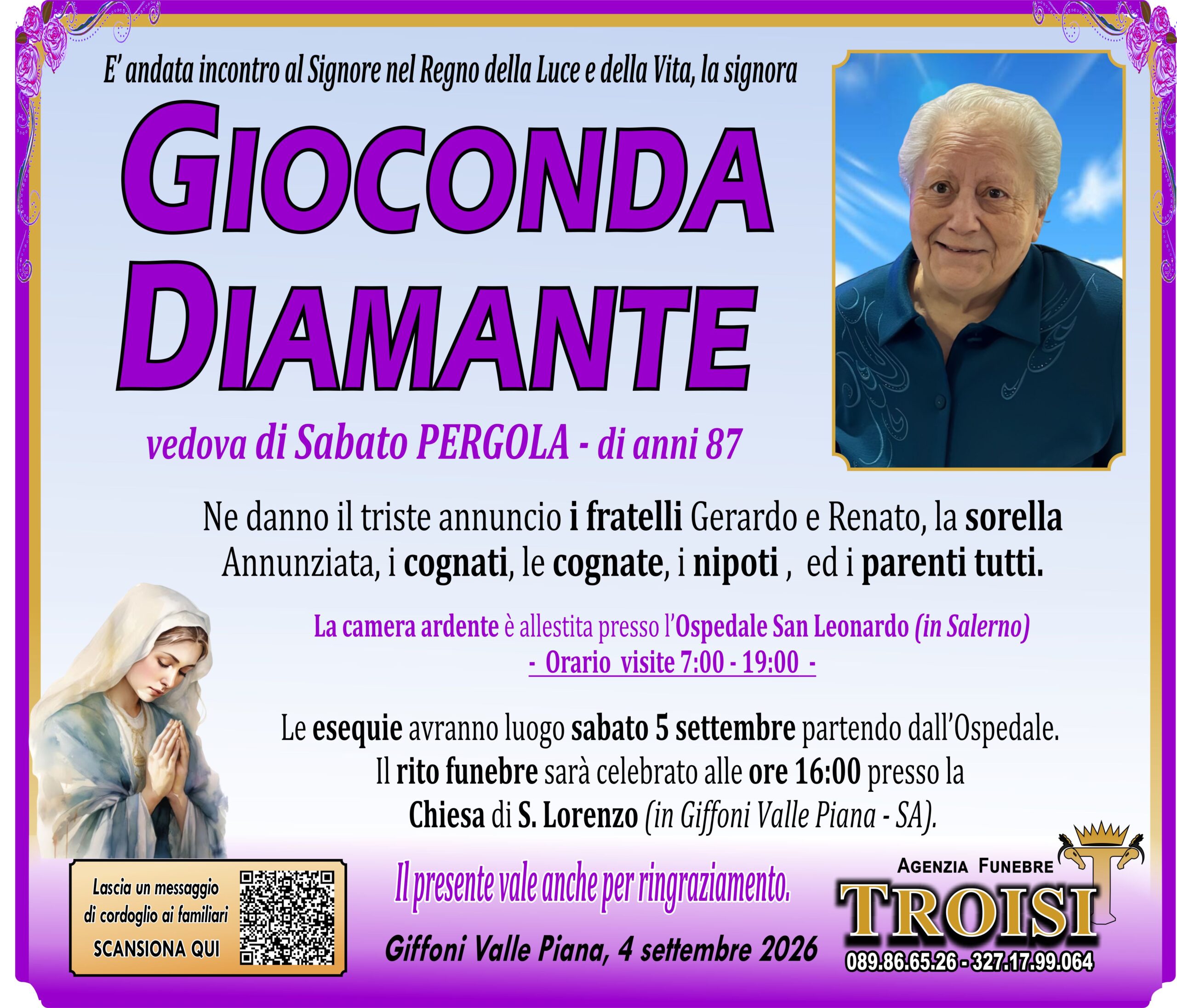 GIOCONDA DIAMANTE